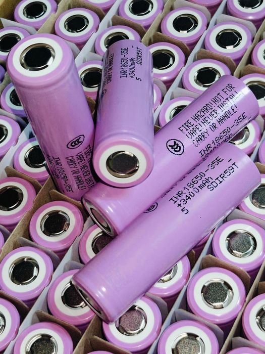 Нові Samsung 35E акумулятори 18650 3500 мАг, не розбірка для ліхтариків, павербанків, перепаковки, безперебійників