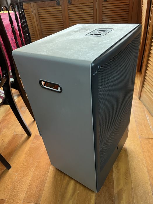 Aquecedor a gás com botija