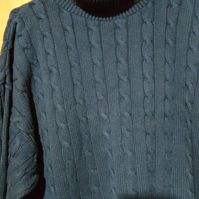 Sweter męski z golfem