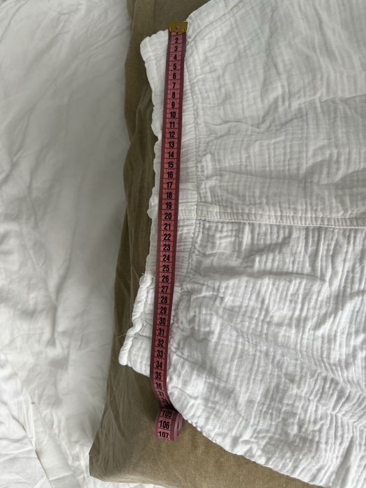 Білі літні шортики h&m