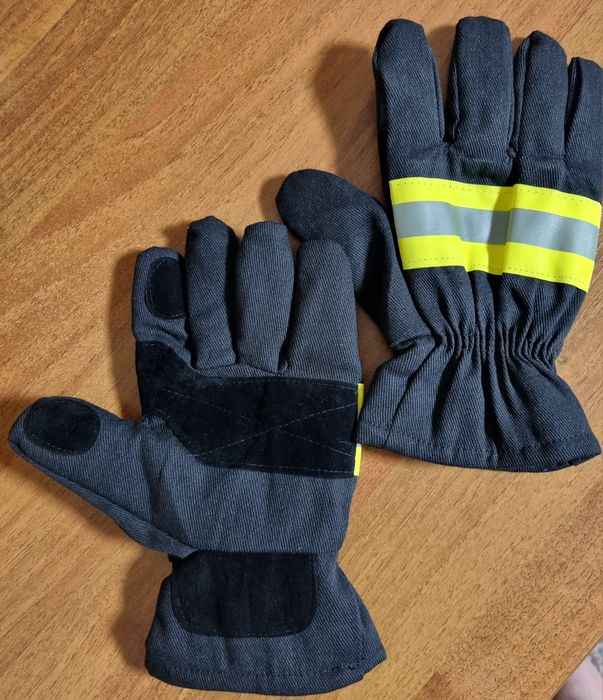 Краги пожежні рукавиці вогнетривкі