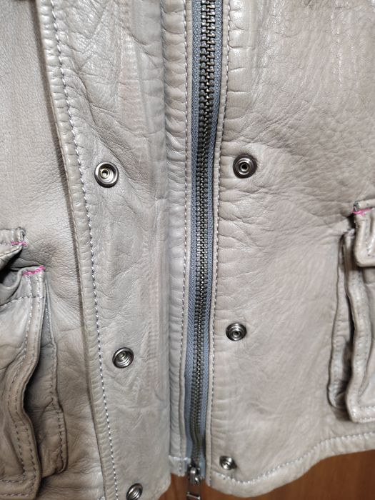 Модная кожаная Куртка/женская/розмір С-М