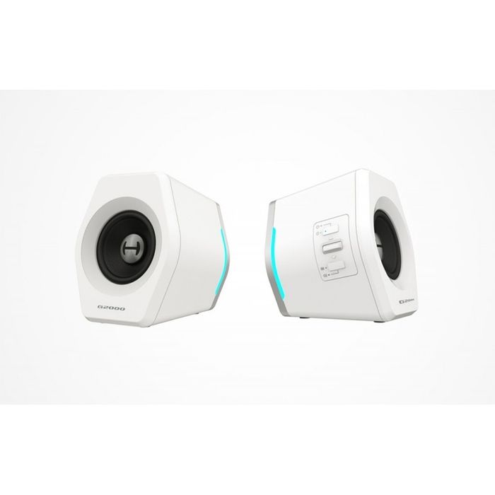 Edifier hecate G2000 – białe głośniki 2.0
