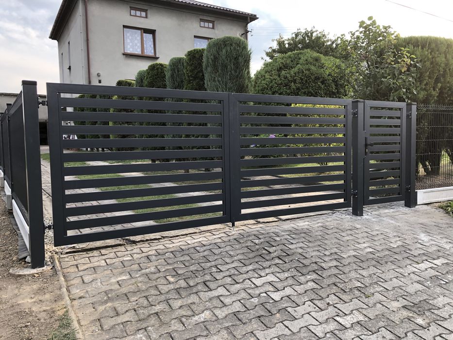 Ogrodzenia panelowe fi 4mm Wiśniowski 10 lat Gw, podmurówka Uranos