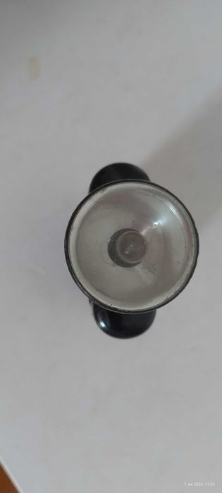 Stara latarka KZAG Kraków na płaską baterię 4,5V