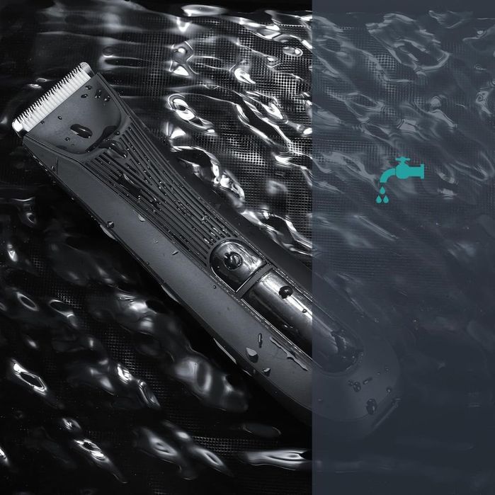 Elektryczna golarka męska do miejsc intymnych wymienne ostrze IPX7 LED