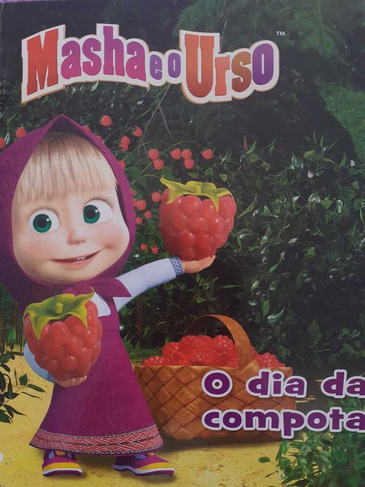 Livro infantil masha e o urso