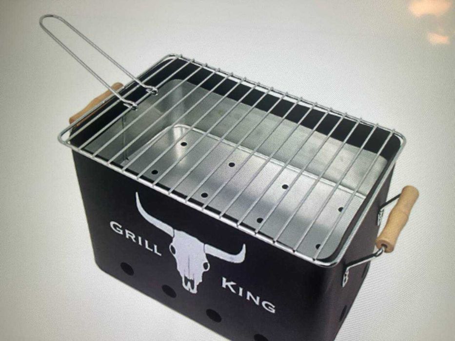 Портативний вугільний гриль барбекю ProGarden Grill King. Новий
