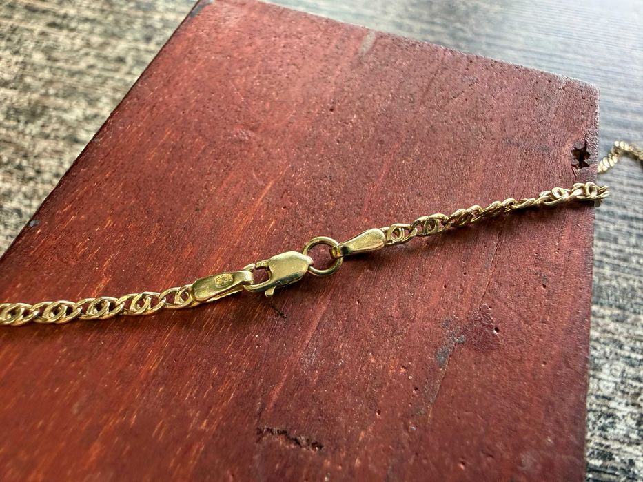 Złoty łańcuszek gucci 585 2,18g 46,5cm