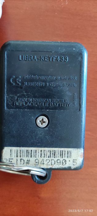 Alarm Control Panel and Garage Remote Controls432275504811878402