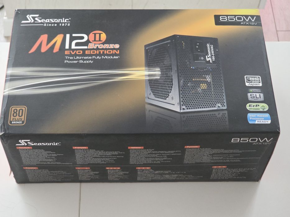 Блок живлення Seasonic M12II 850w