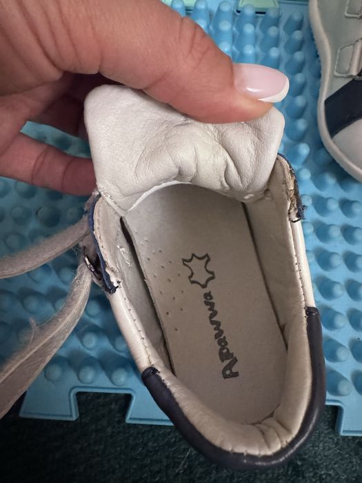 Демісезонні черевики apawwa 21 22 шкіряні на хлопчина осінні ботинки