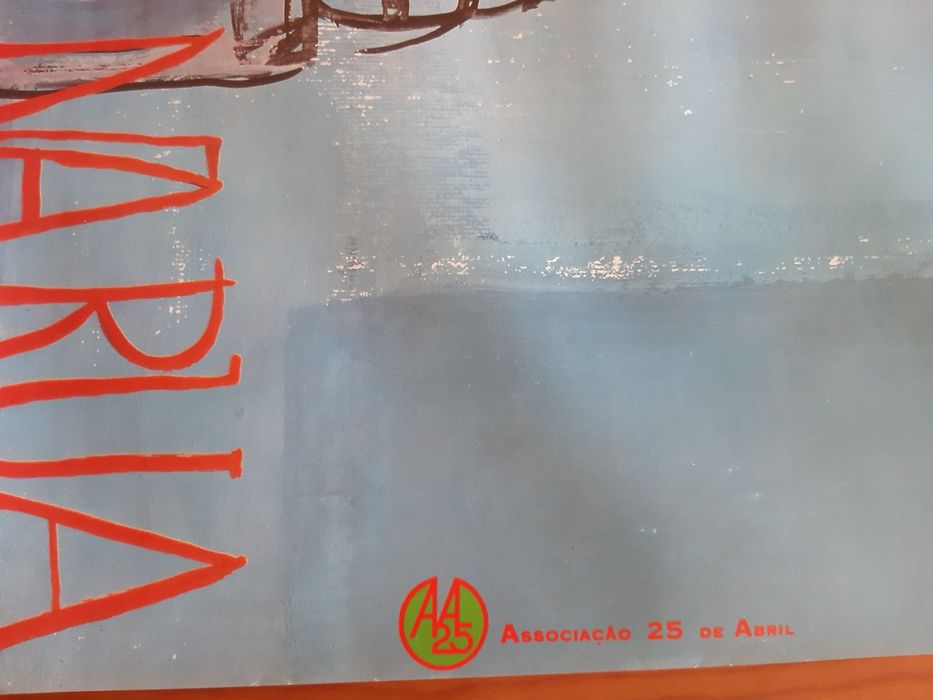 Vieira da Silva-Cartaz- XXV de ABRIL -A poesia está na Rua