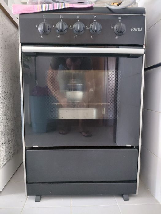 Fogão a gás com forno