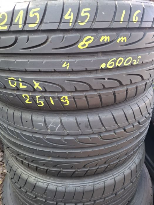 Sprzedam komplet opon letnich Dunlop SP SPORT MAXX
