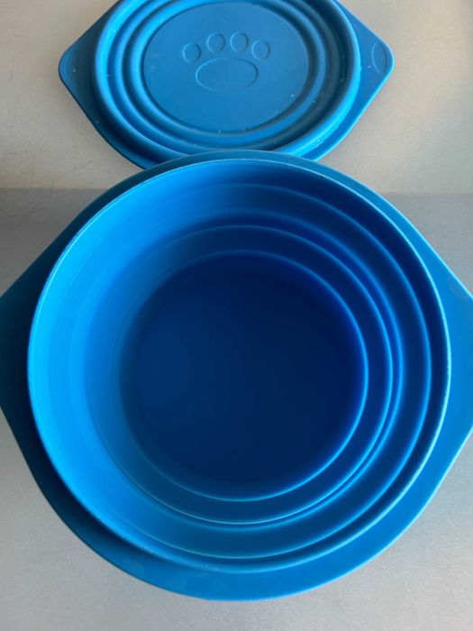 Prato que aumenta com tampa