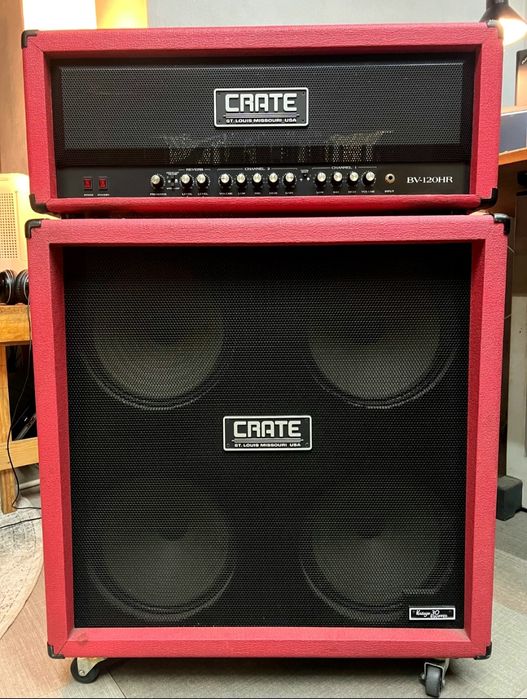 Crate Red Voodoo Sammy Hagar Half Stack USA — Tubes / 4×12 + Head