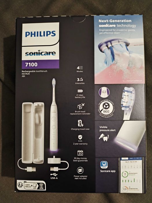 Escova de dentes eléctrica - Philips Sonicare 7100 - NOVA