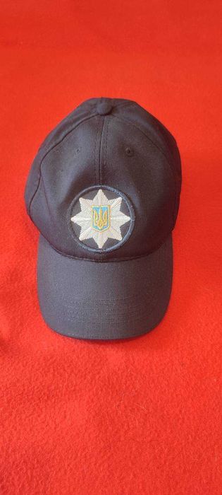 Нова футболка-поло з написом Поліція, розмір м