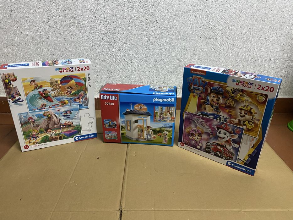 Puzzles crianca diversos