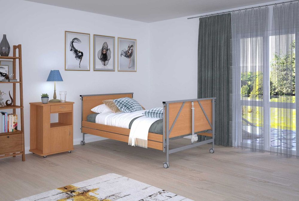 NOWE Łóżko rehabilitacyjne Taurus 2 WIDE 120 cm MONTAŻ WNIESIENIE