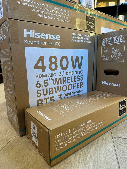 Soundbar Hisense 480W HS3100