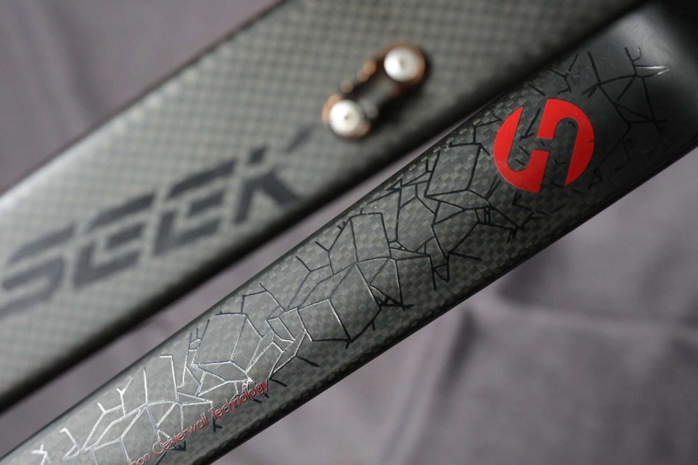 Widelec rowerowy full Carbon 29 cali stan bliski ideałowi 570g