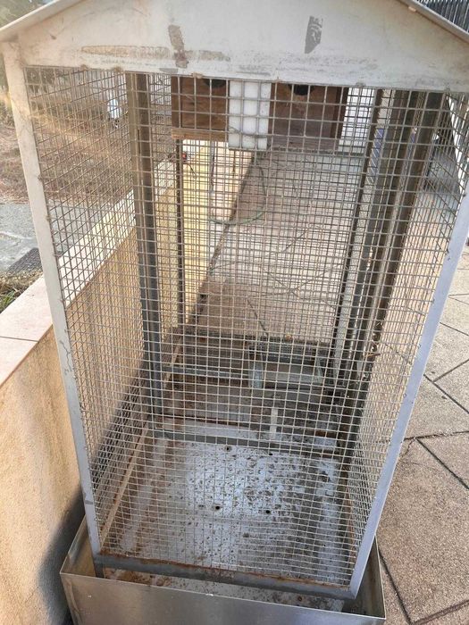 Gaiola Pássaros - INOX