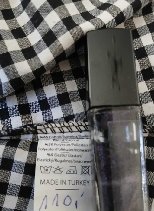 suknia biało - czarna roz.48