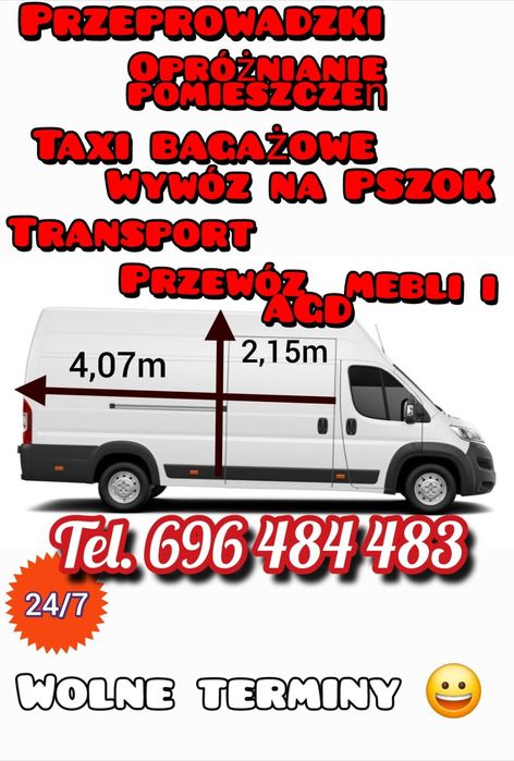 Tani Transport Przeprowadzki 24/7