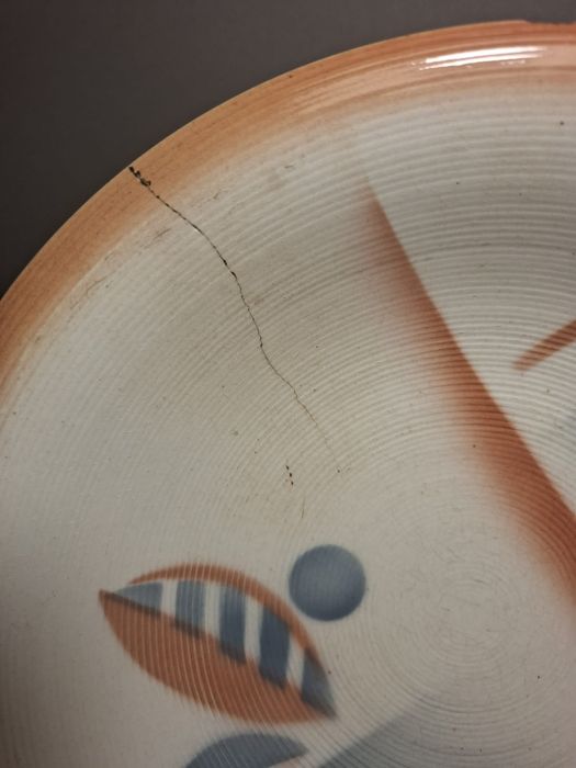 Stary talerz art deco Elsterwerda