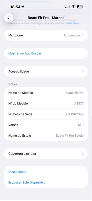 Fone In Ear TWS Beats Fit Pro - Otimo estado