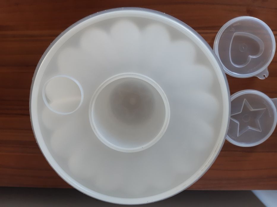 Molde pudim Tupperware