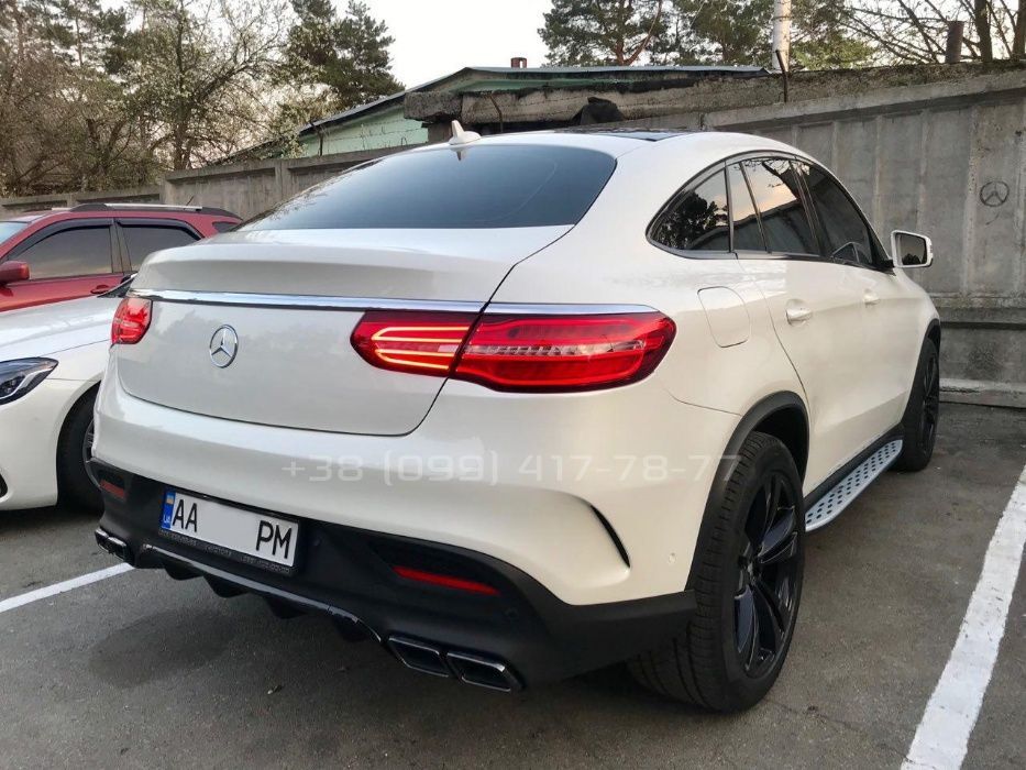 Обвес Mercedes GLE63 AMG GLE Coupe W292 C292 W166 Бампер Решетка