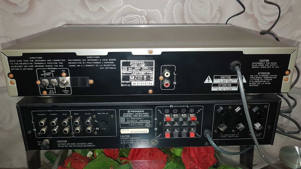 Усилитель+тюнер Pioneer SA-408,F-445 made in Japan
