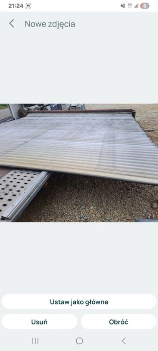 Brama rolowana sze 578 wys 530