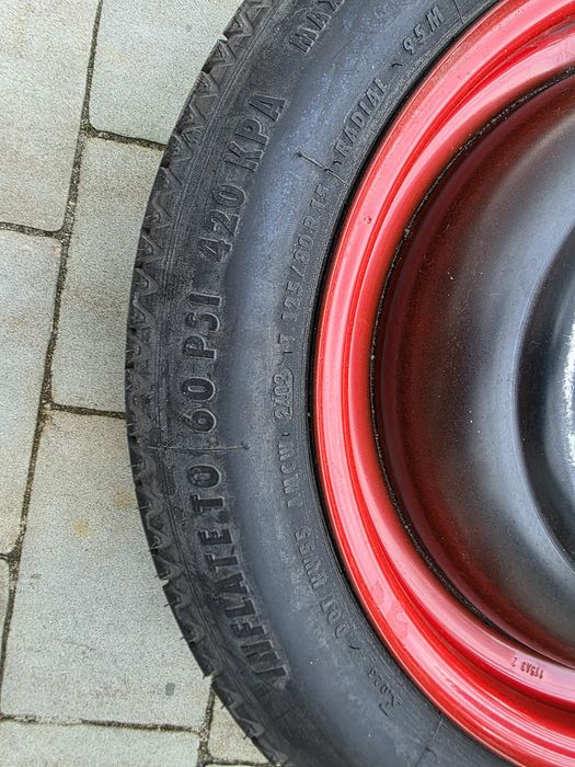Koło dojazdowe Ford b-max 4x108 dojazdówka 15 cali wysyłka