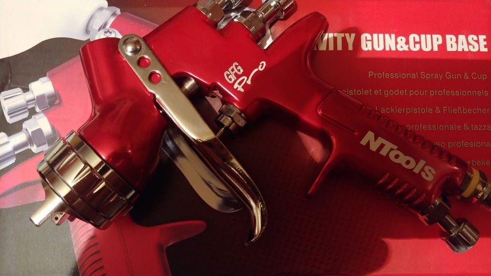 Pistolet lakierniczy Ntools devilbiss Gti pro lite Dv1 Iwata lph400