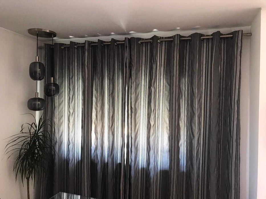 Cortinas / Cortinado luxo 4 partes com varão