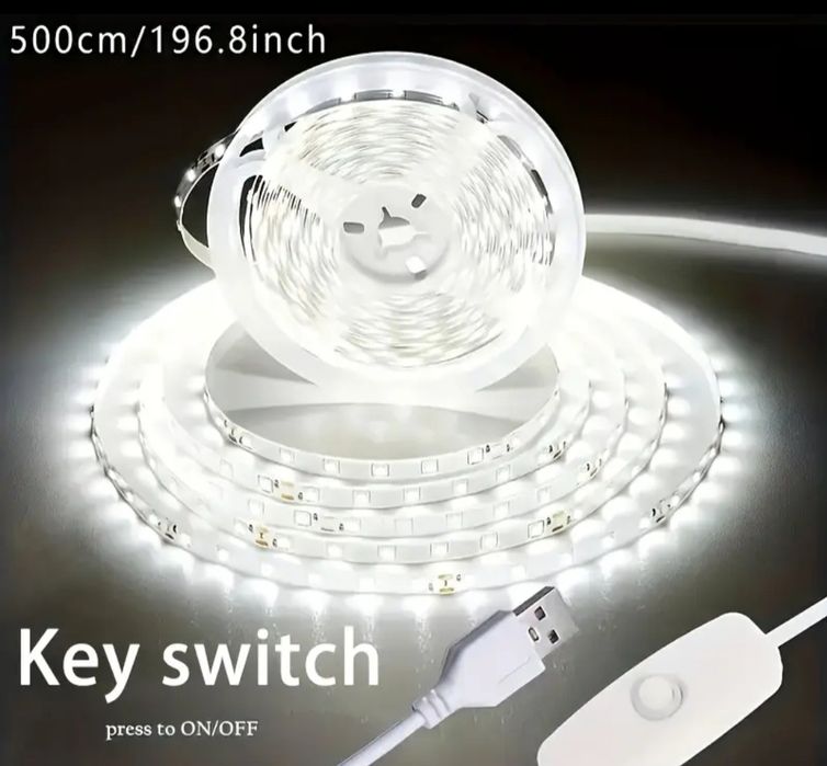 Led стрічка , біле холодне та тепле  5 м