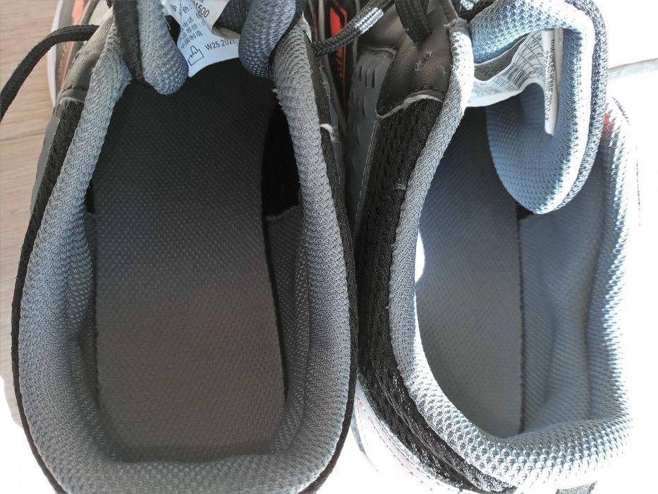 Tenis de Andebol H100 Cinzento Preto Laranja, tam 43