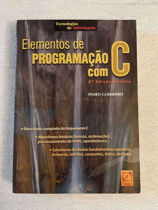 Elementos de Programação com C por Pedro Guerreiro