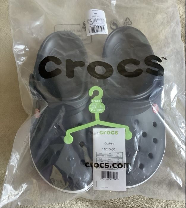 Crocs Crocband Chodaki 11016-001 rozmiar 43-44. Europa