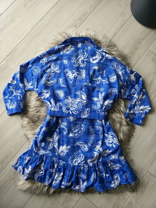 Niebieska sukienka Zara rozm. XS