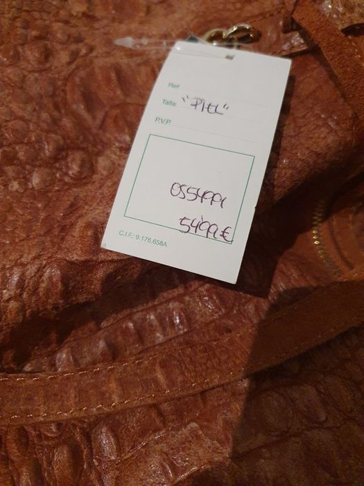 Mala de camurça camel