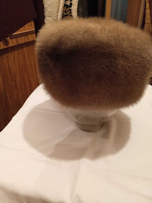Женская Норковая шапка.