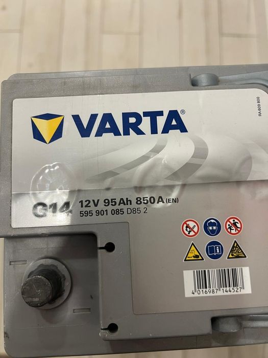 Акумулятор VARTA silver DYNAMIC AGM G14 95AH