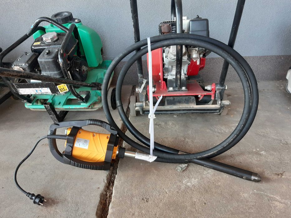 Wynajem zagęszczarki 77-410kg skoczek młot zacieraczka wiertnica