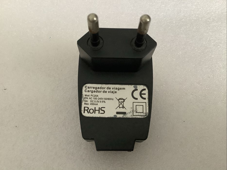 Carregador PC20A de 5.0V , 450mA
