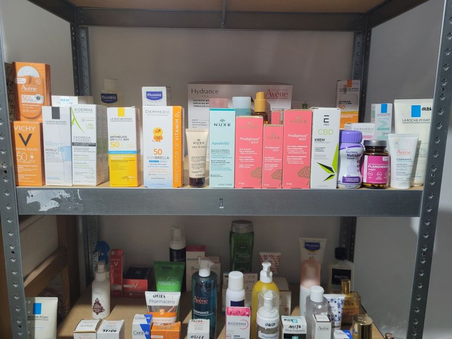 Kosmetyki Avene Vichy Nuxe La Roche-Posay Mustela